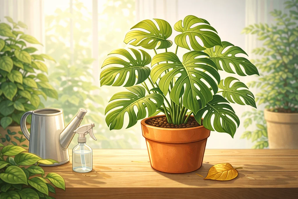 Monstera : entretien simple pour une plante tendance