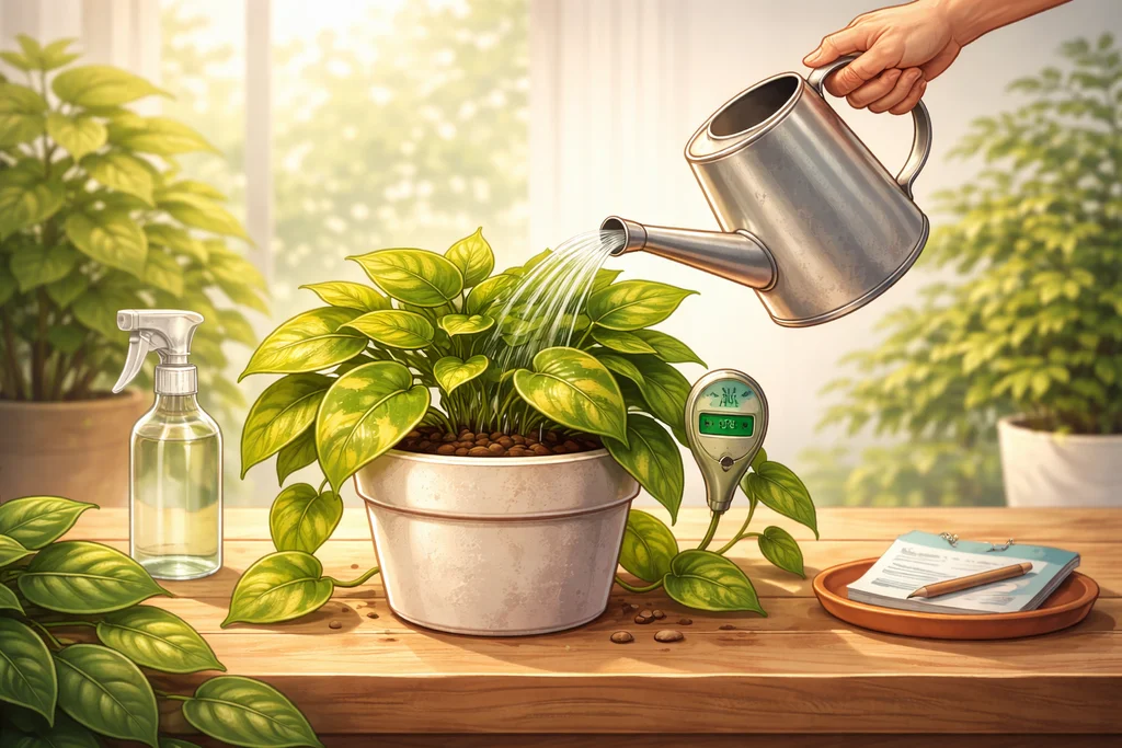 Comment arroser ses plantes sans se tromper