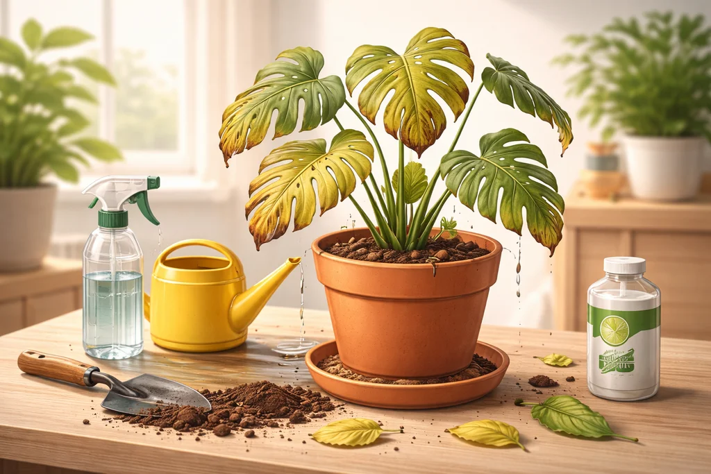 Les erreurs les plus fréquentes avec les plantes d’intérieur