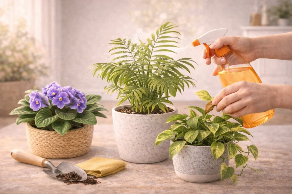 Entretien express des plantes au printemps